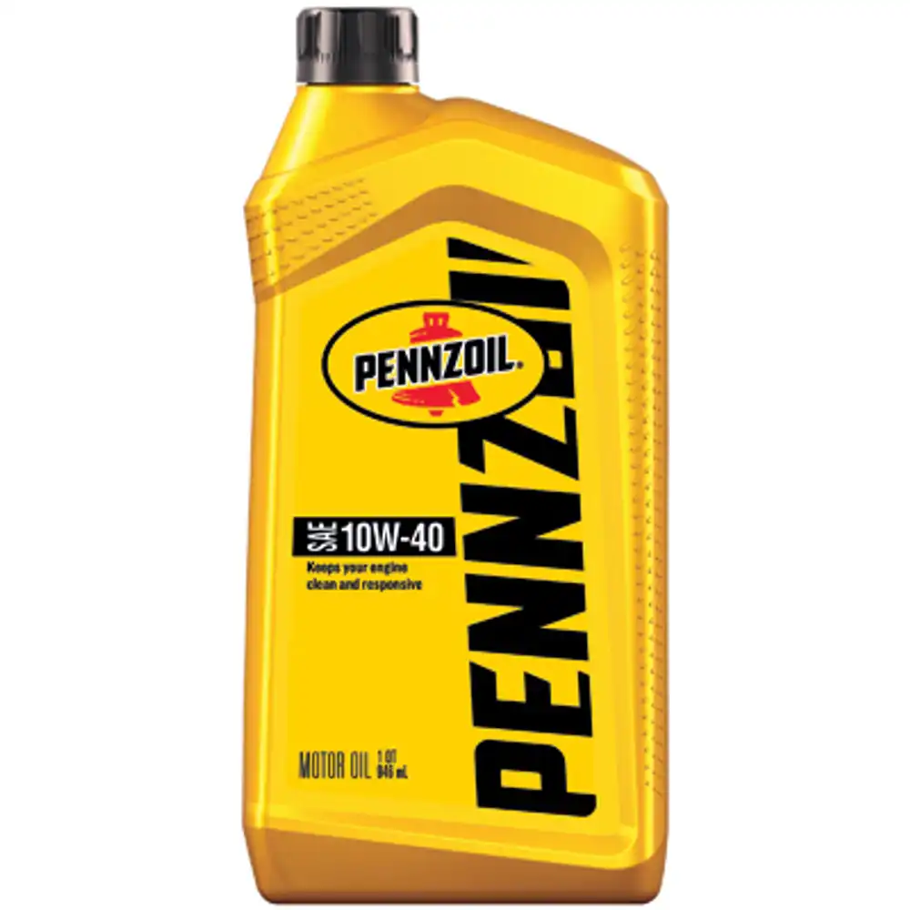 motor oil, multi viscosity, 10w40, 1 qt.