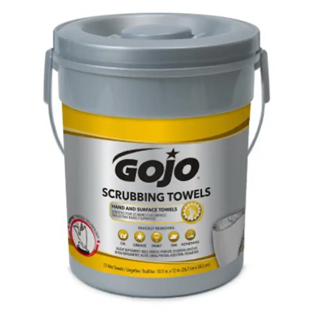 scrubbing wipes, 72-ct.