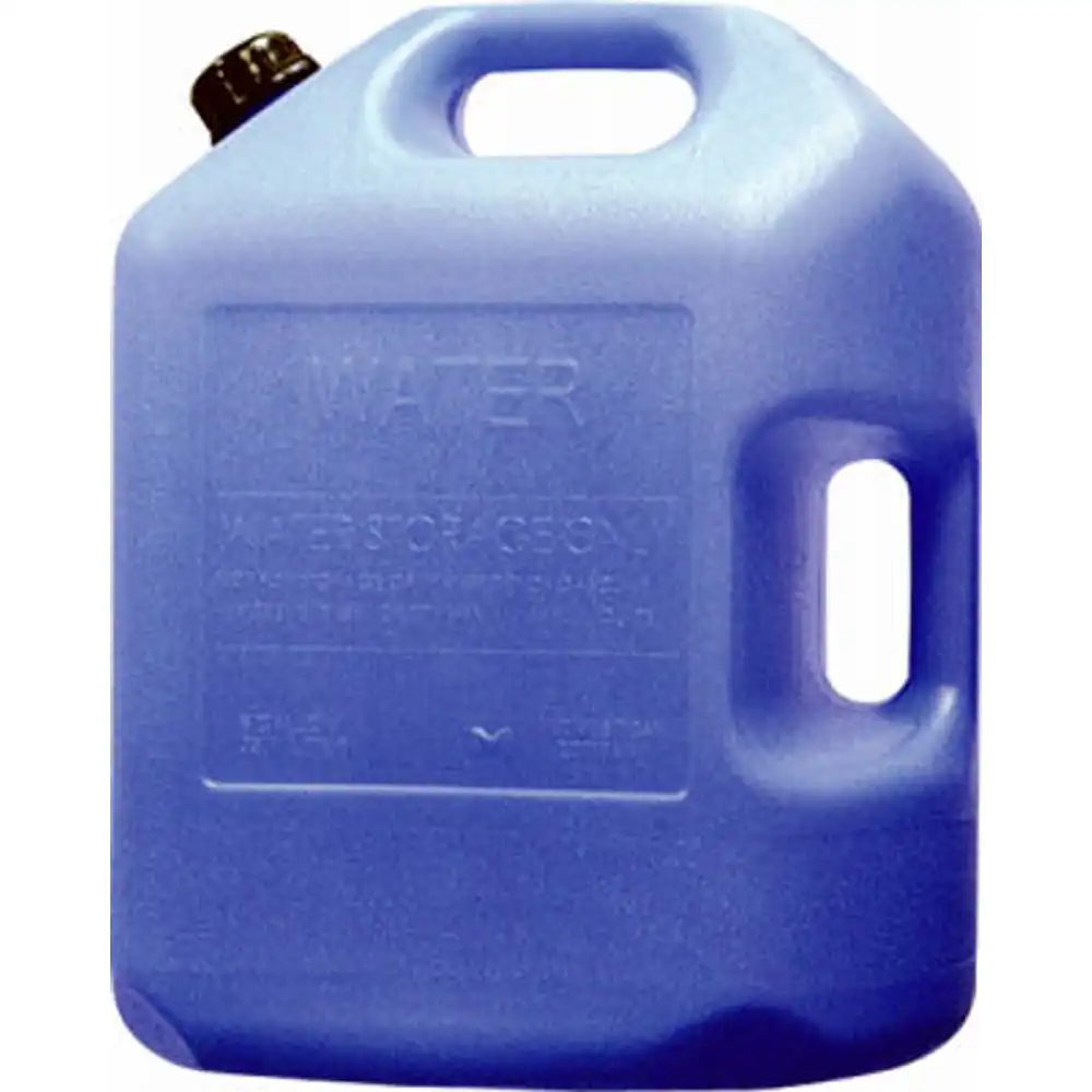 water container, blue, 6 gallon