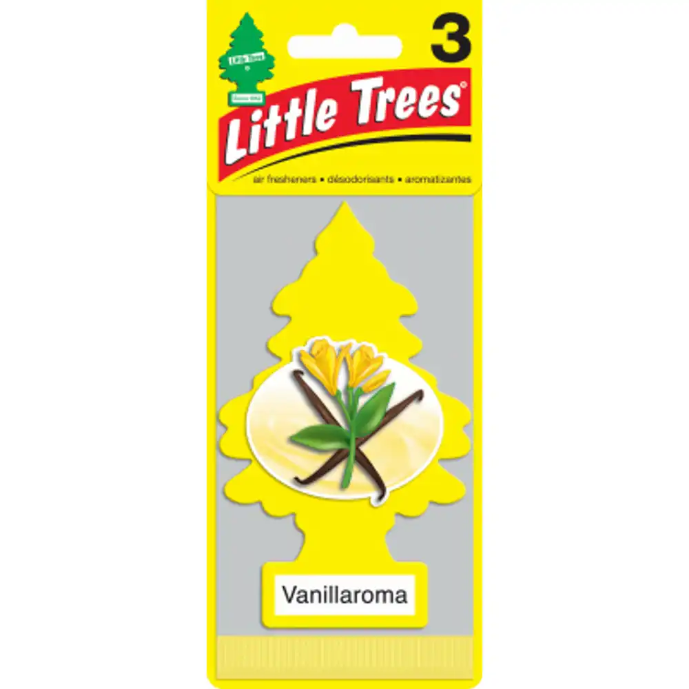 car air freshener, vanillaroma, 3-pk.
