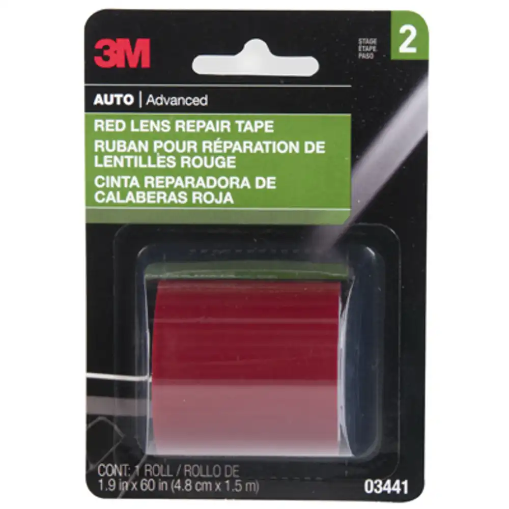 lens repair tape, red, 1-7/8 x 60 in.