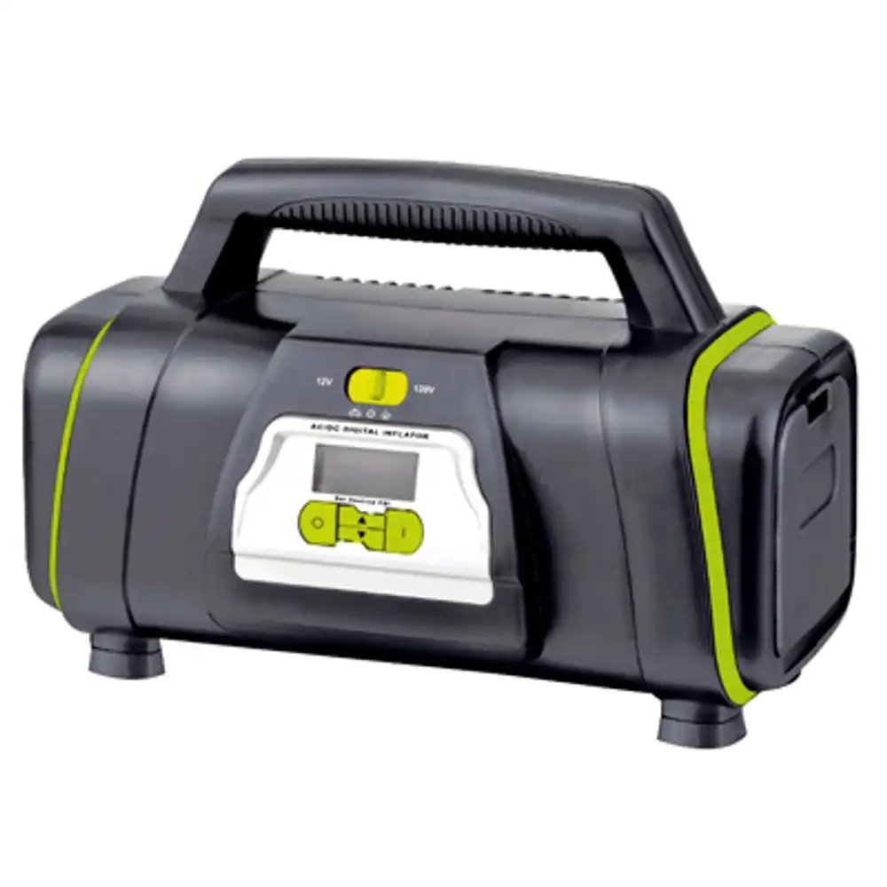 home & auto inflator, 0.9 cfm, 12/120-volt