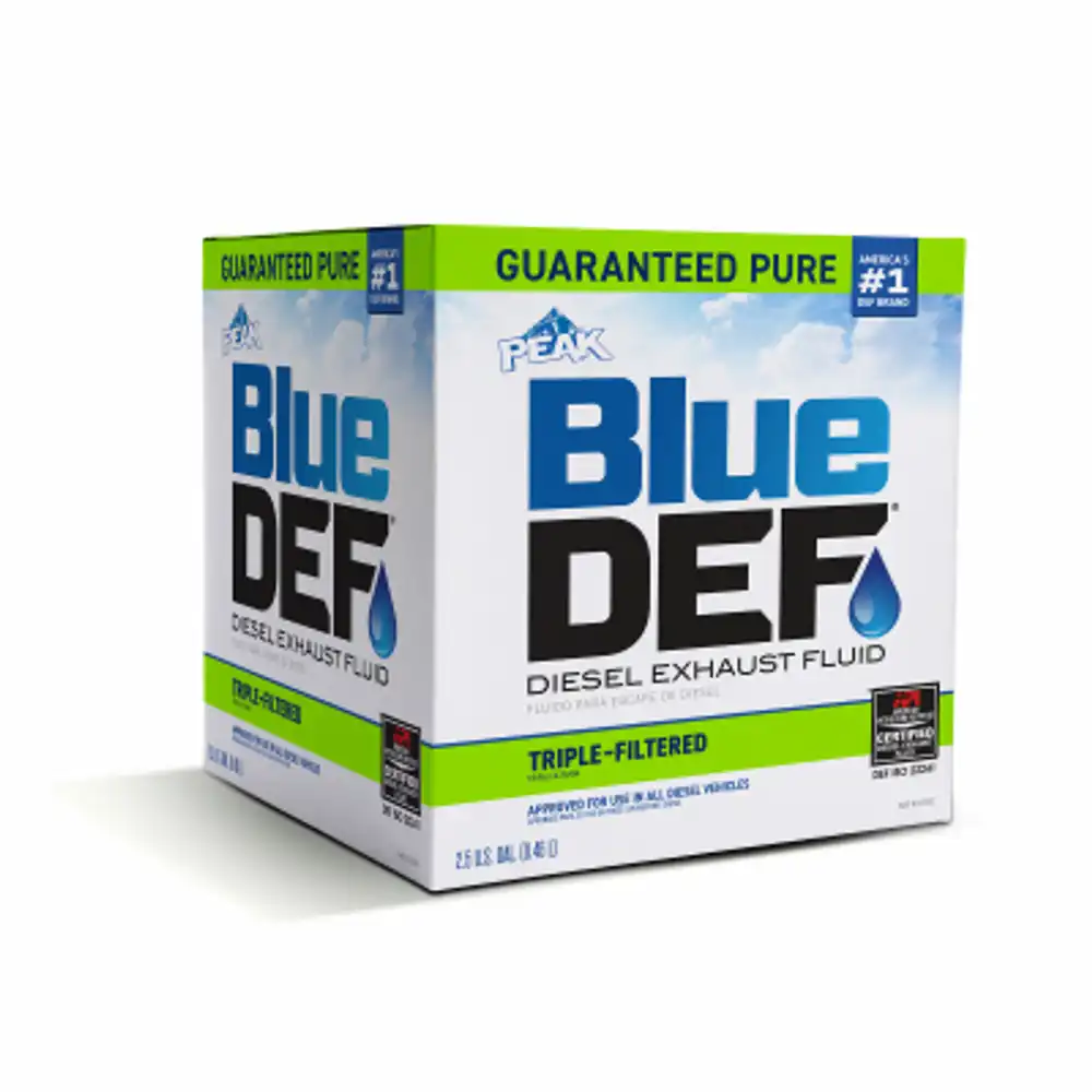 bluedef diesel exhaust fluid, 2.5 gallons