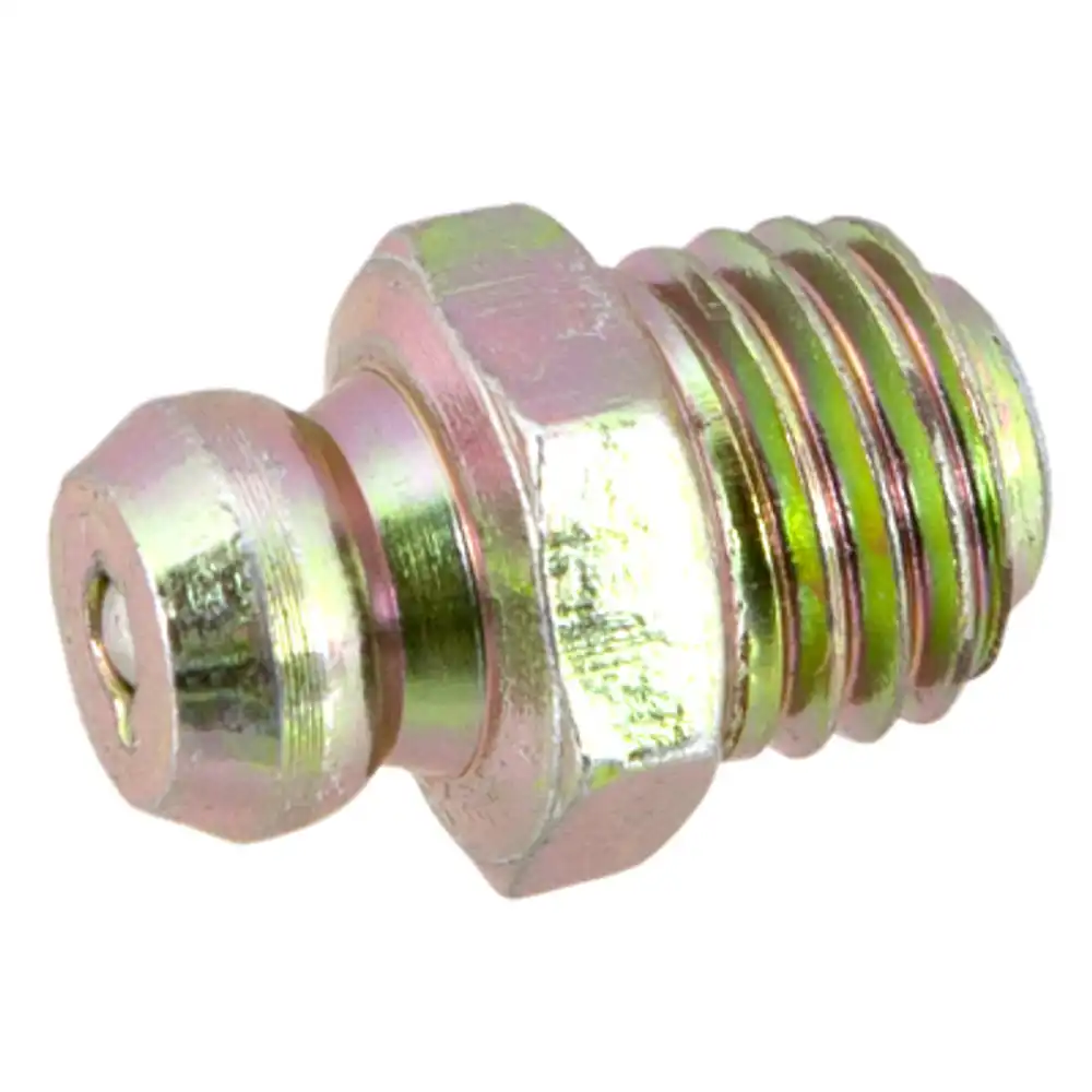 8mm x 1 short grease fitting, 10-pk.