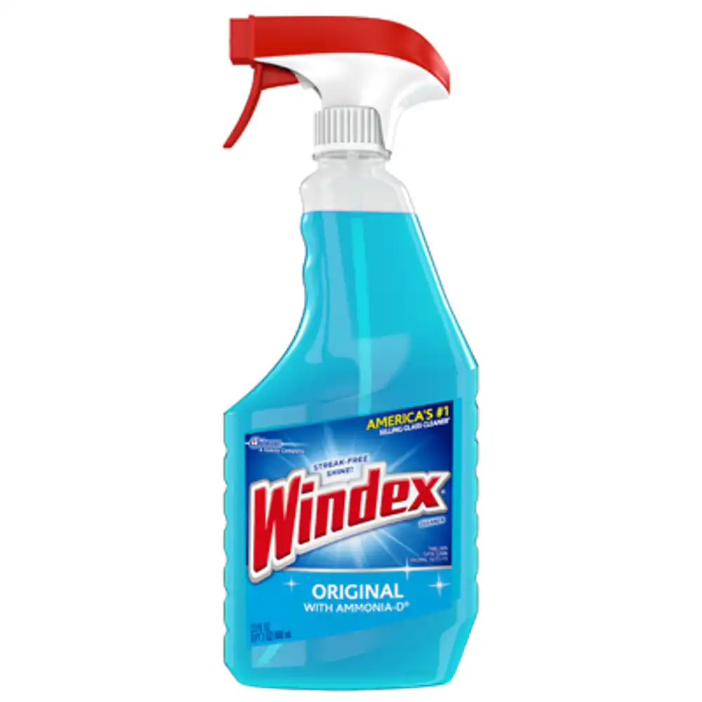 blue glass cleaner, 23 oz.