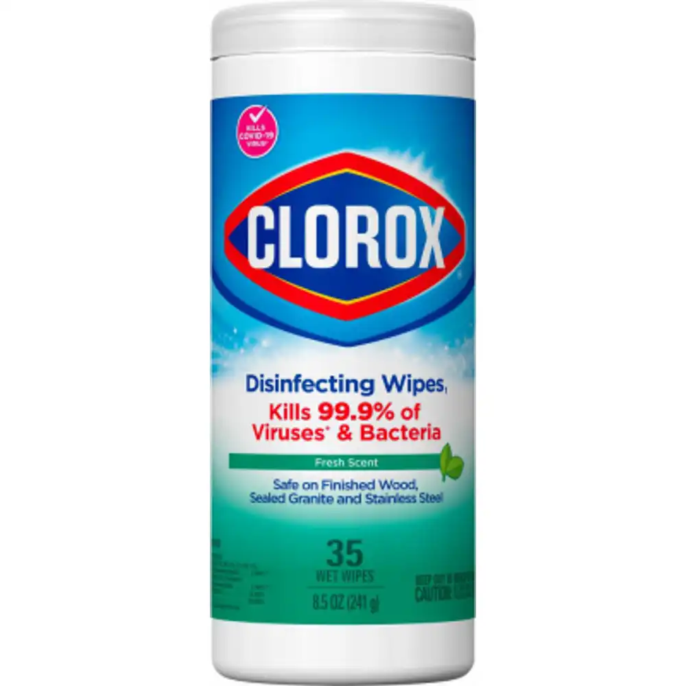 fresh scent disinfecting wipes, 35-ct.