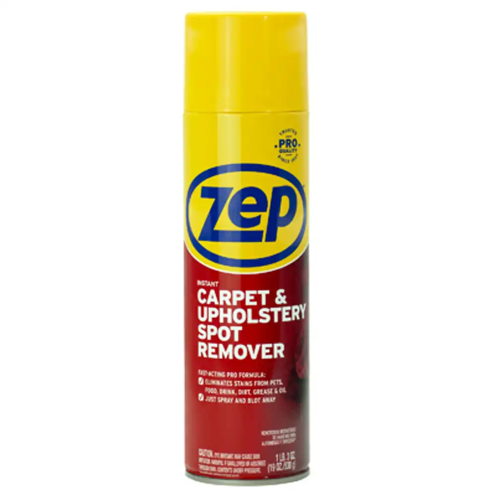 carpet stain remover, foaming, 18 oz.
