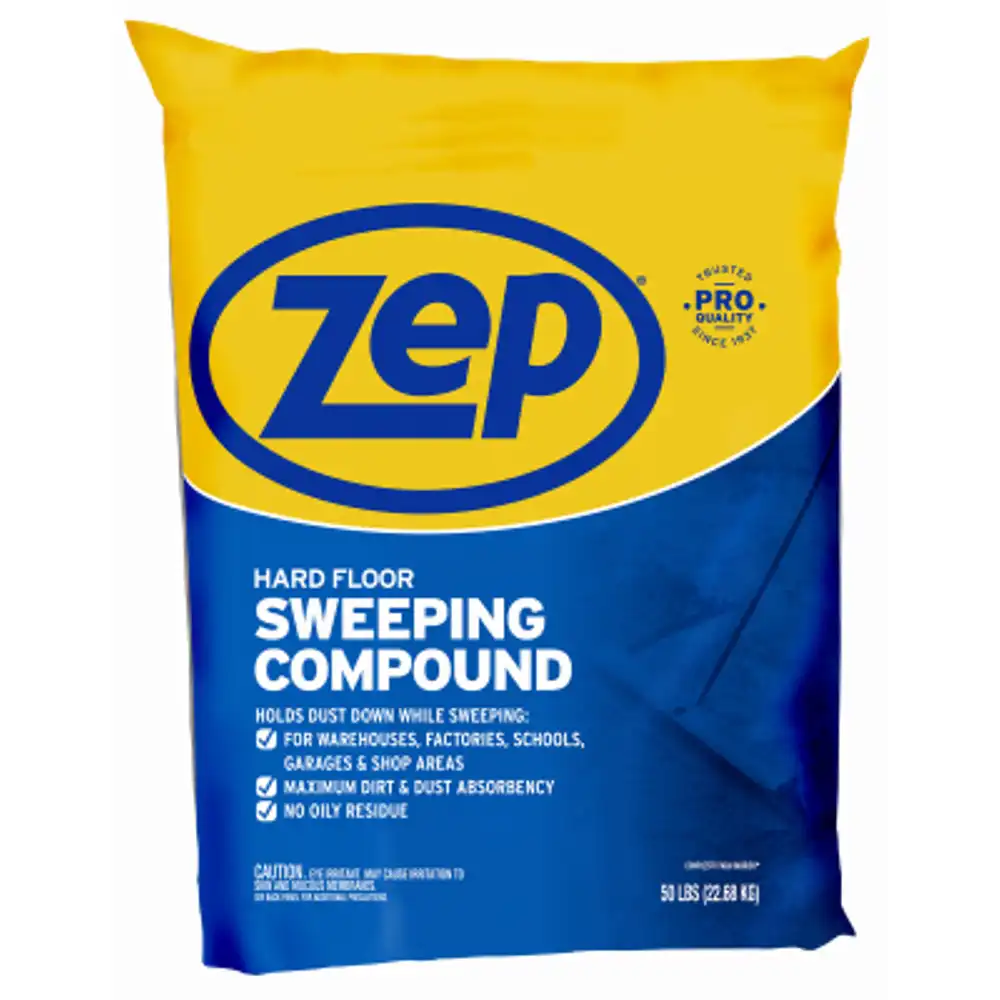 commercial sweeping compound, 50 lb.