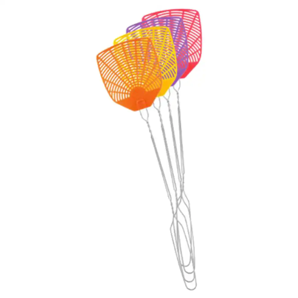 fly swatter, plastic, assorted colors