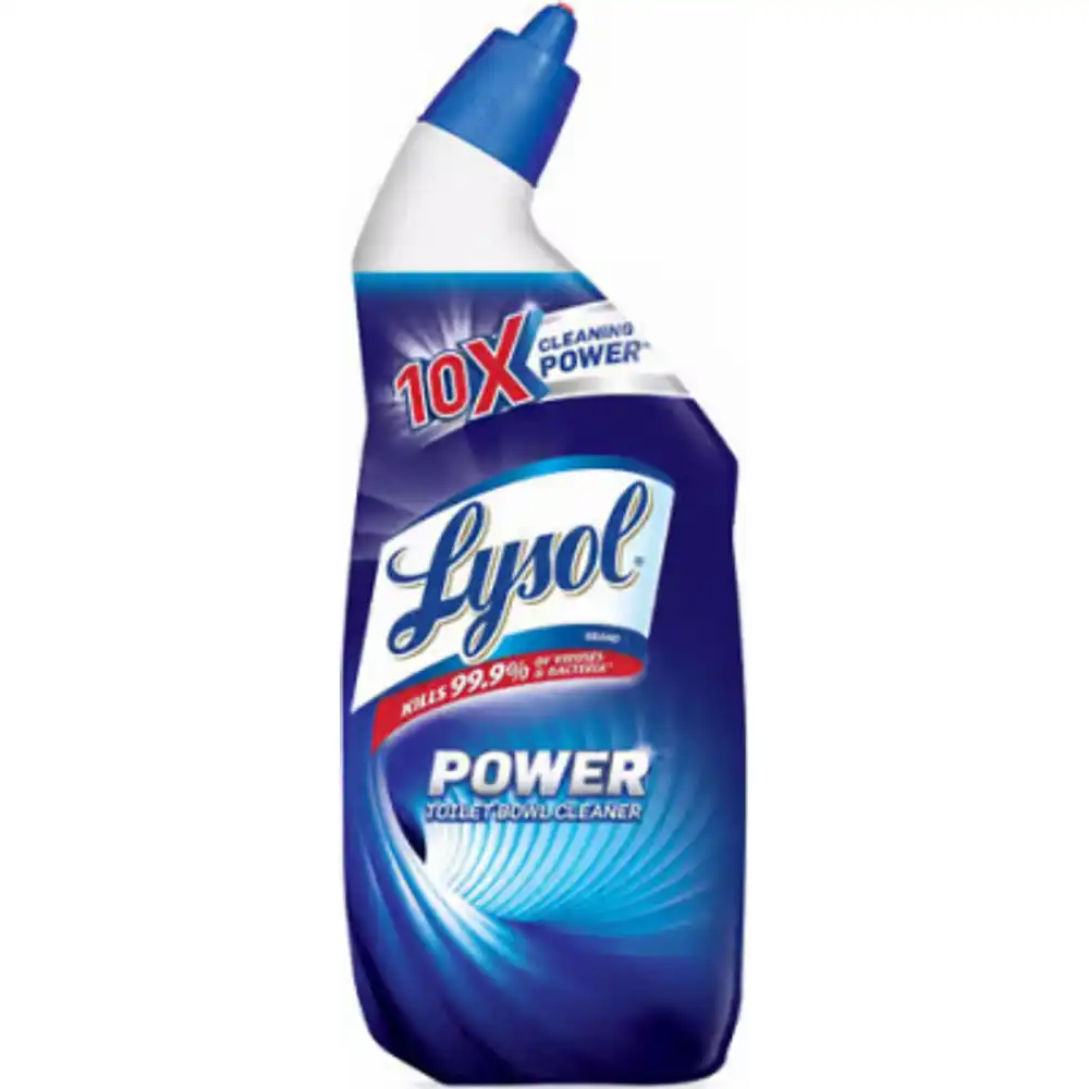 blue toilet bowl cleaner, 24 oz.