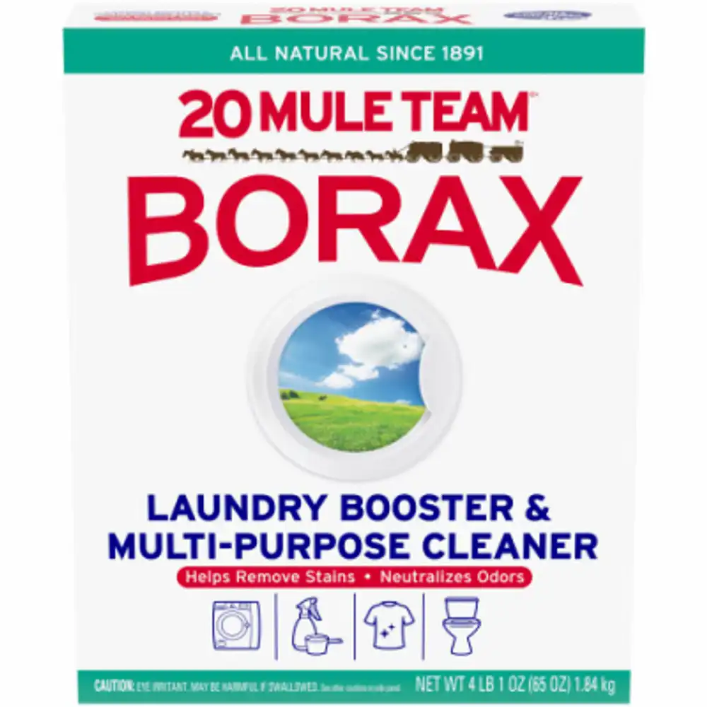 borax natural laundry booster & cleaner, 65 oz.