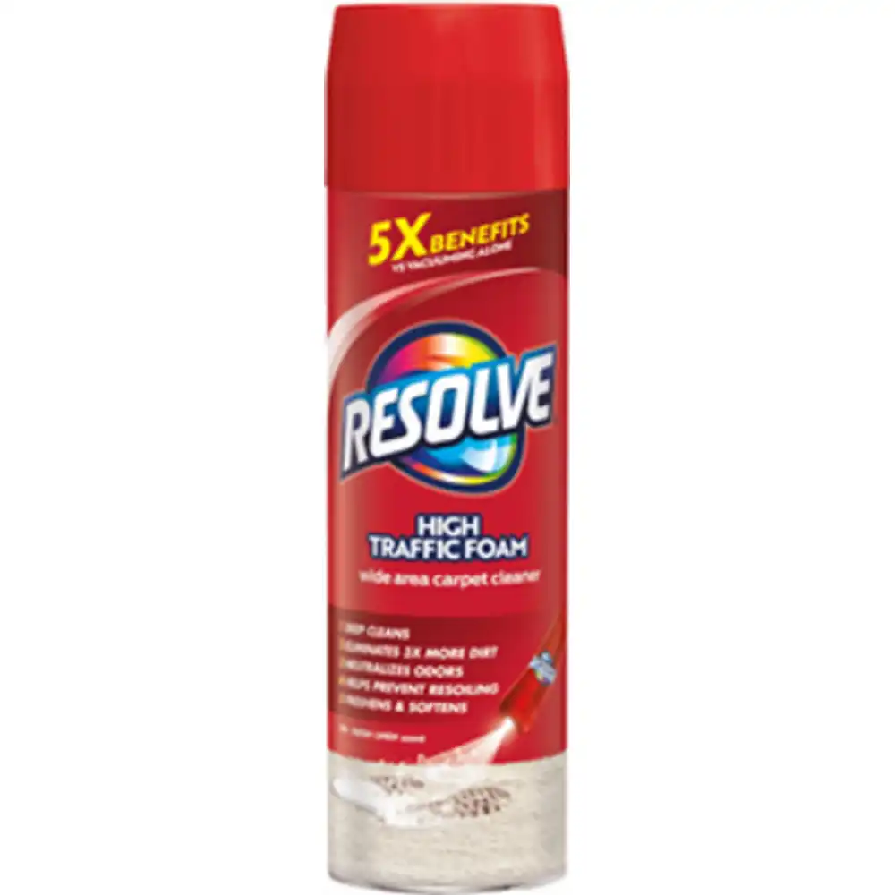 22 oz. high-traffic foam carpet cleaner aerosol