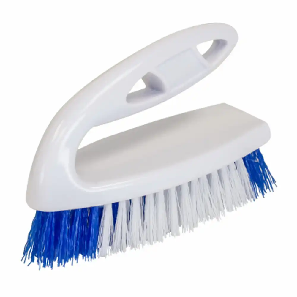 iron-shaped scrubber
