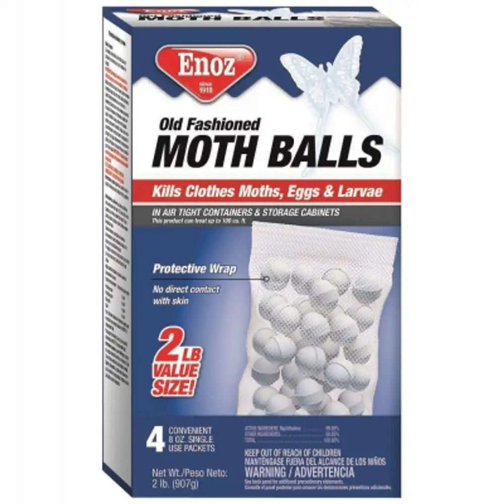 moth balls, 8-oz. packets, 4-pk.