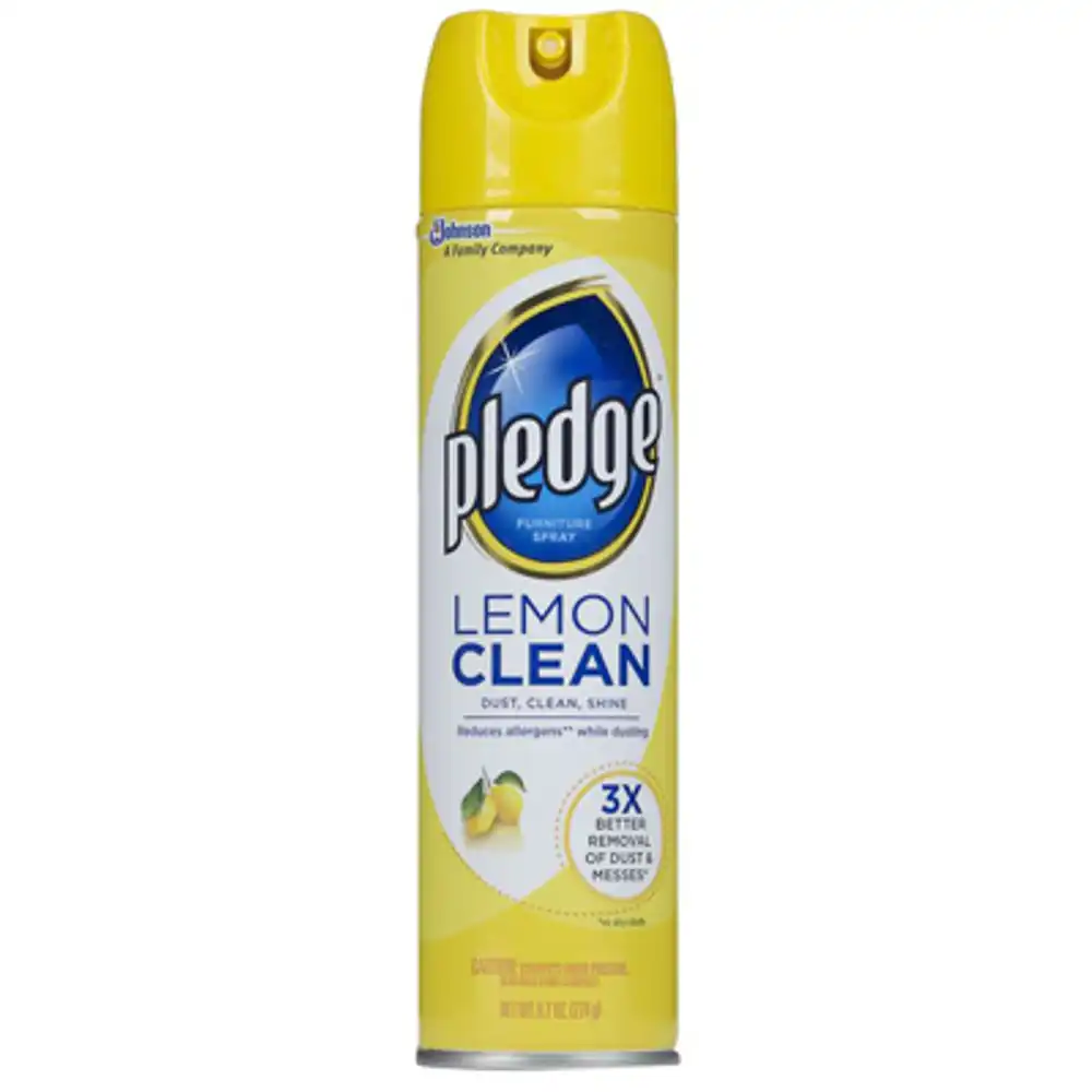furniture polish, lemon, 9.7 oz.