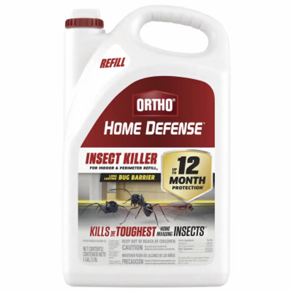 home defense insect killer, indoor/outdoor, 1 gallon refill