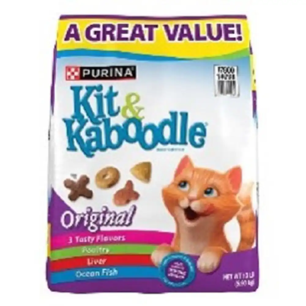 dry cat food, original medley, 13 lb. bag