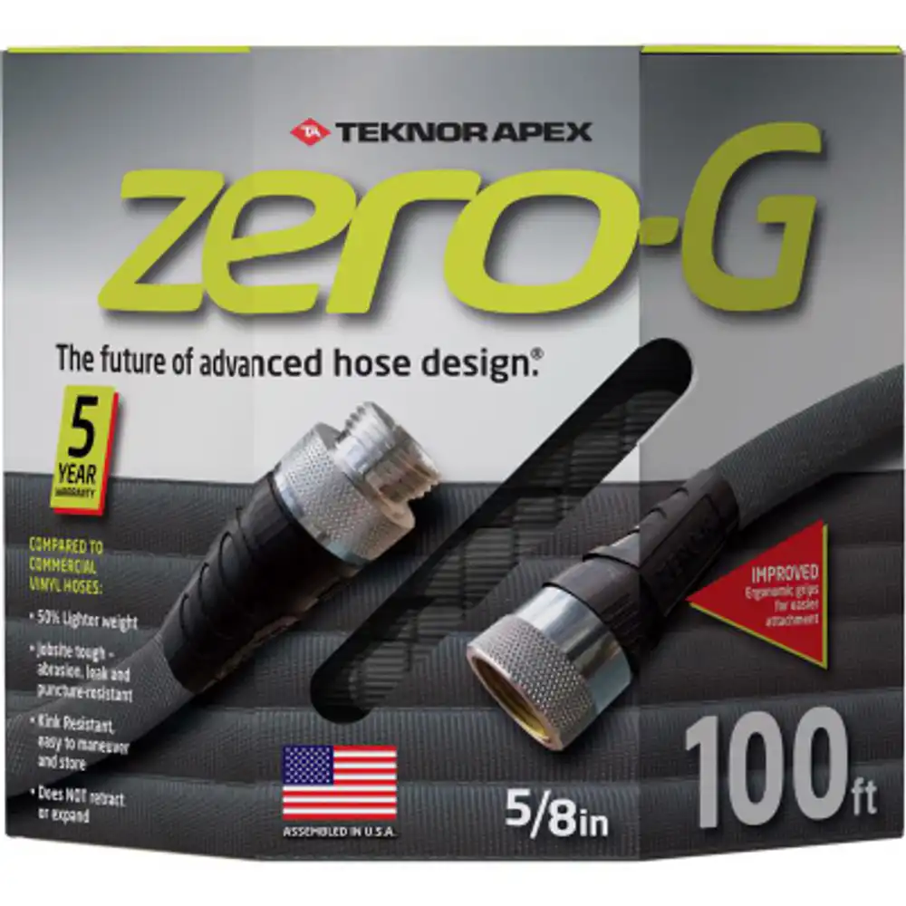 zero-g garden hose, kink free, 100 ft.