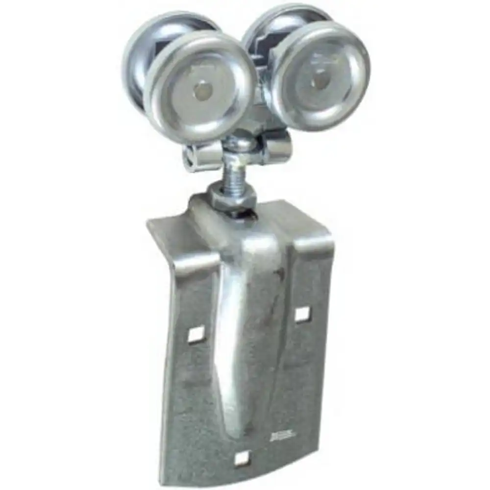 sliding barn door hanger roller with strap, fits 1-1/2 to 2 in. doors, 2-pk.