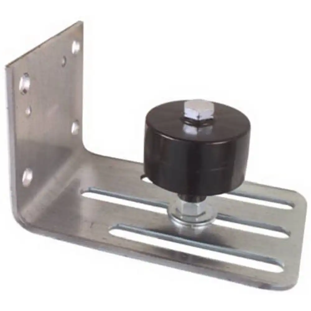 sliding barn door stay roller, side-mount, heavy-duty galvanized