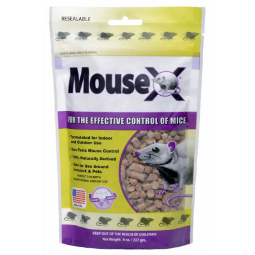 mouse killer pellets, 8 oz.