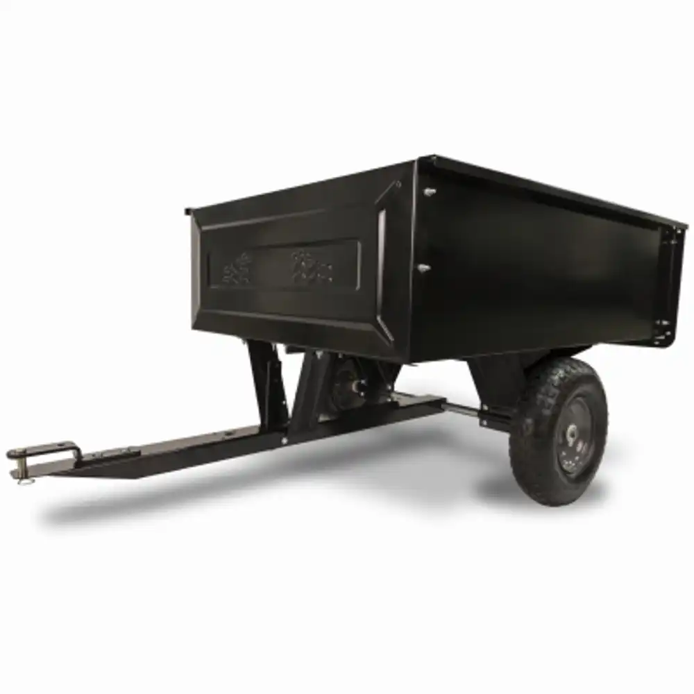 tow behind utility steel cart