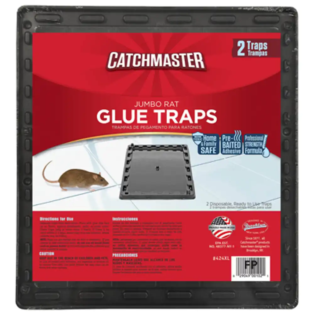 rat glue trap, jumbo, 2-pk.