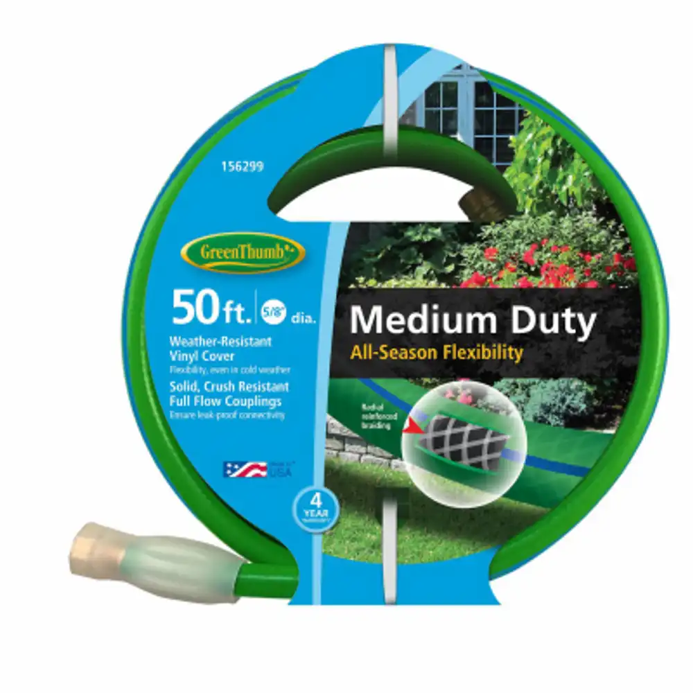 all-weather garden hose, medium-duty, 5/8-in. x 50-ft.