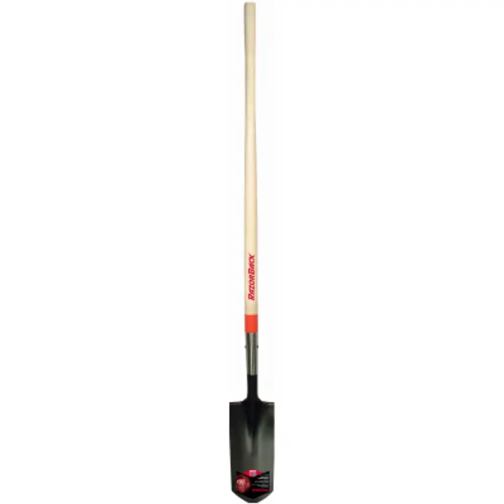 ditching spade, 5 in., 48 in. wood handle