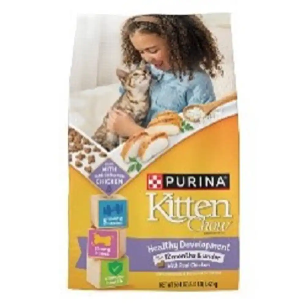 dry cat food, nurturing formula, 3.5 lbs. bag
