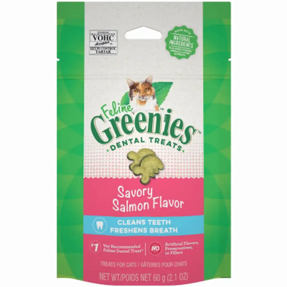 cat treats, salmon, 3 oz.