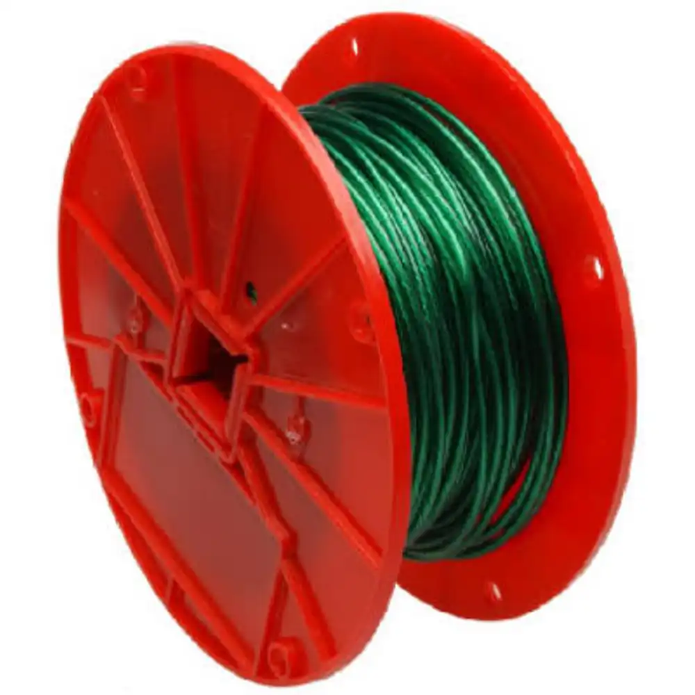 apex vinyl galvanized cable, 1x7, 1/16 in. x 250 ft.