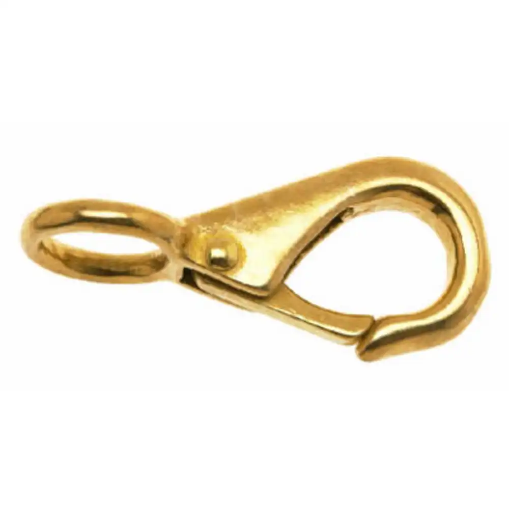 bronze rigid round eye quick snap, 3/4 in.