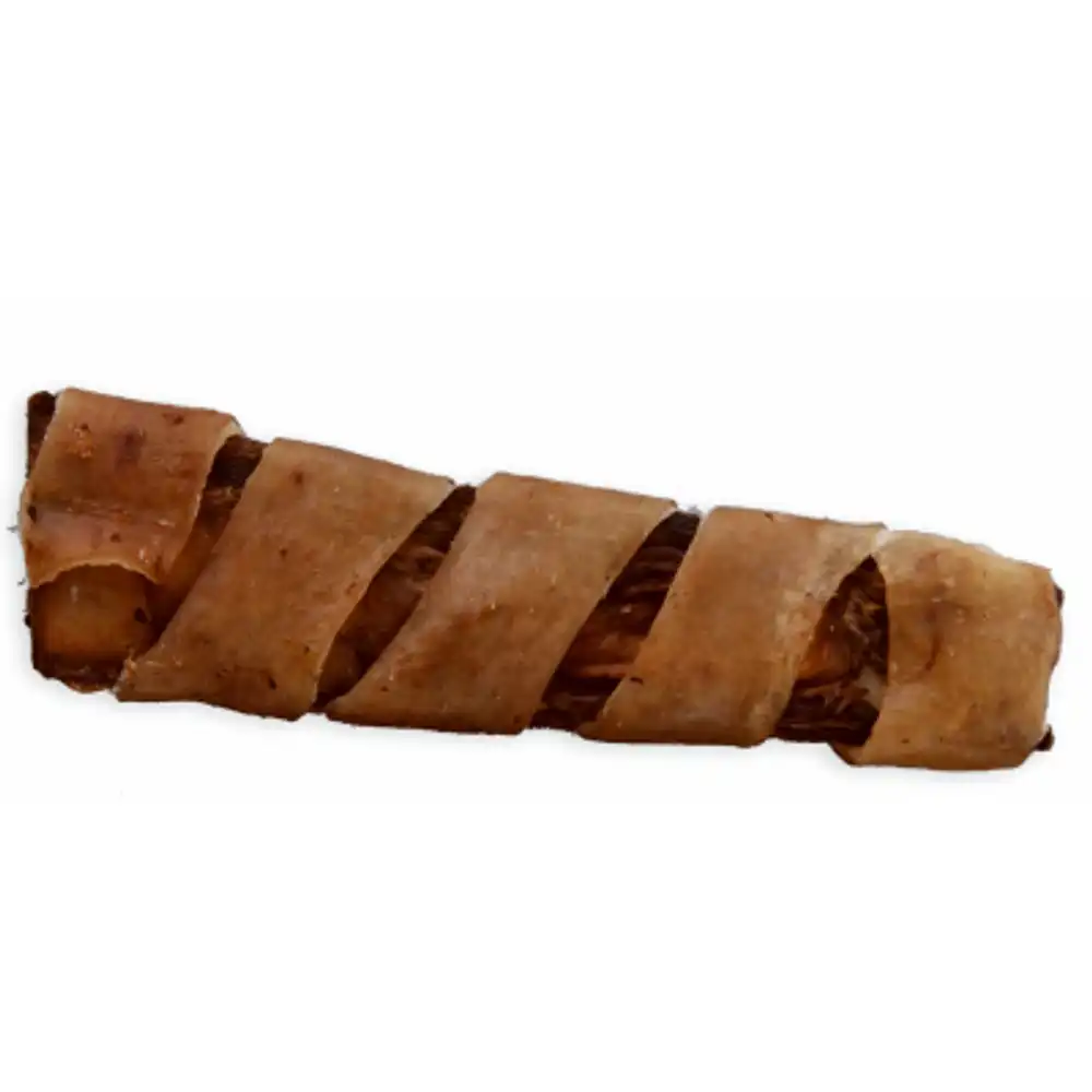 rib roller bone dog treat, 7-8-in.