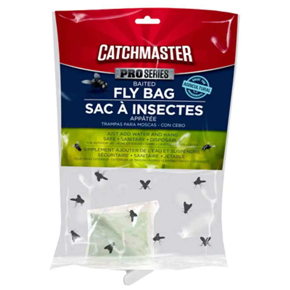 pro series fly bag trap, disposable