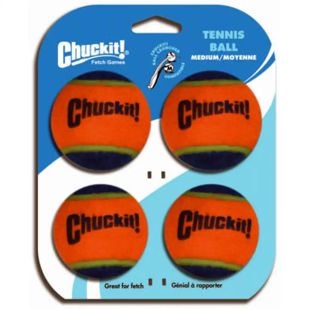 4-pack medium tennis ball
