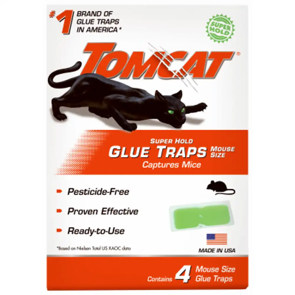 mouse glue traps, super hold, 4-pk.