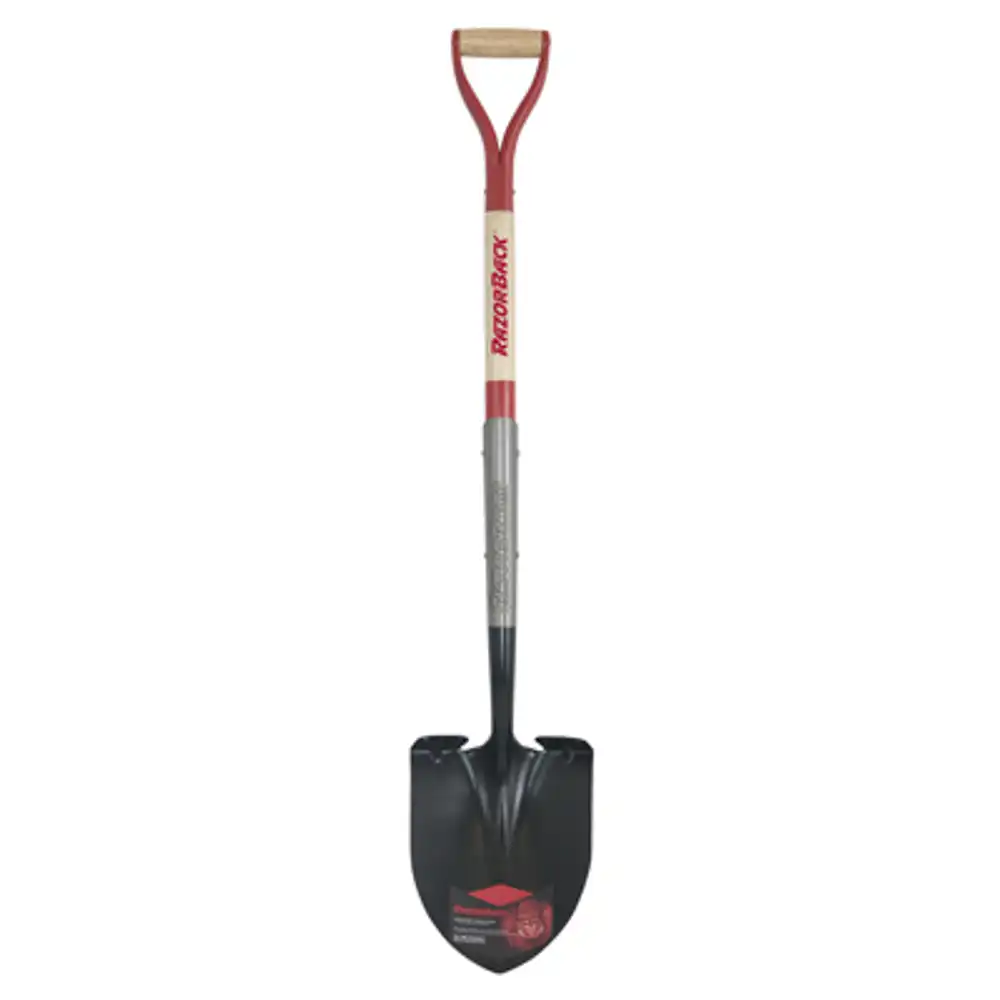 round-point shovel, d-handle