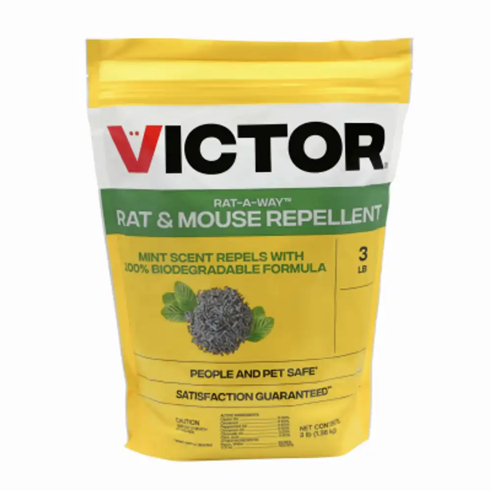 rat-a-way rodent repellent, granular, 3 lb.