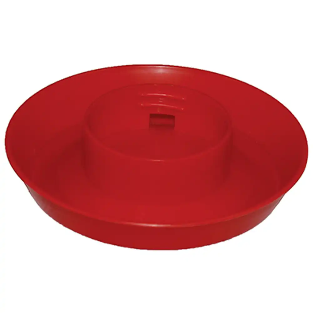 screw-on poultry watering base, attaches to qt. jar