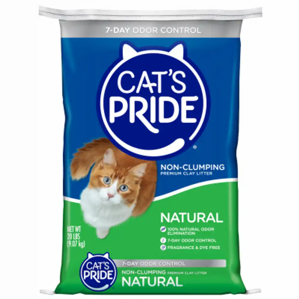 cat litter, 20 lbs.