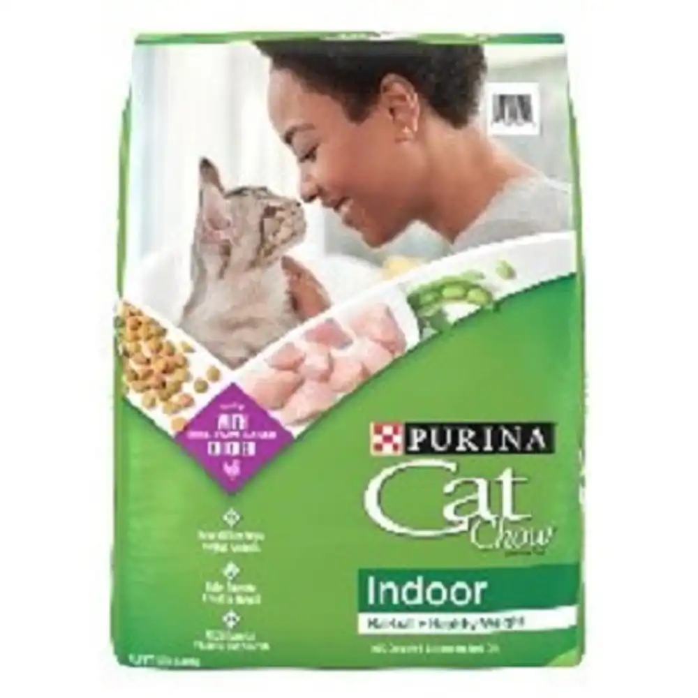 dry cat food, indoor formula, 15 lb. bag