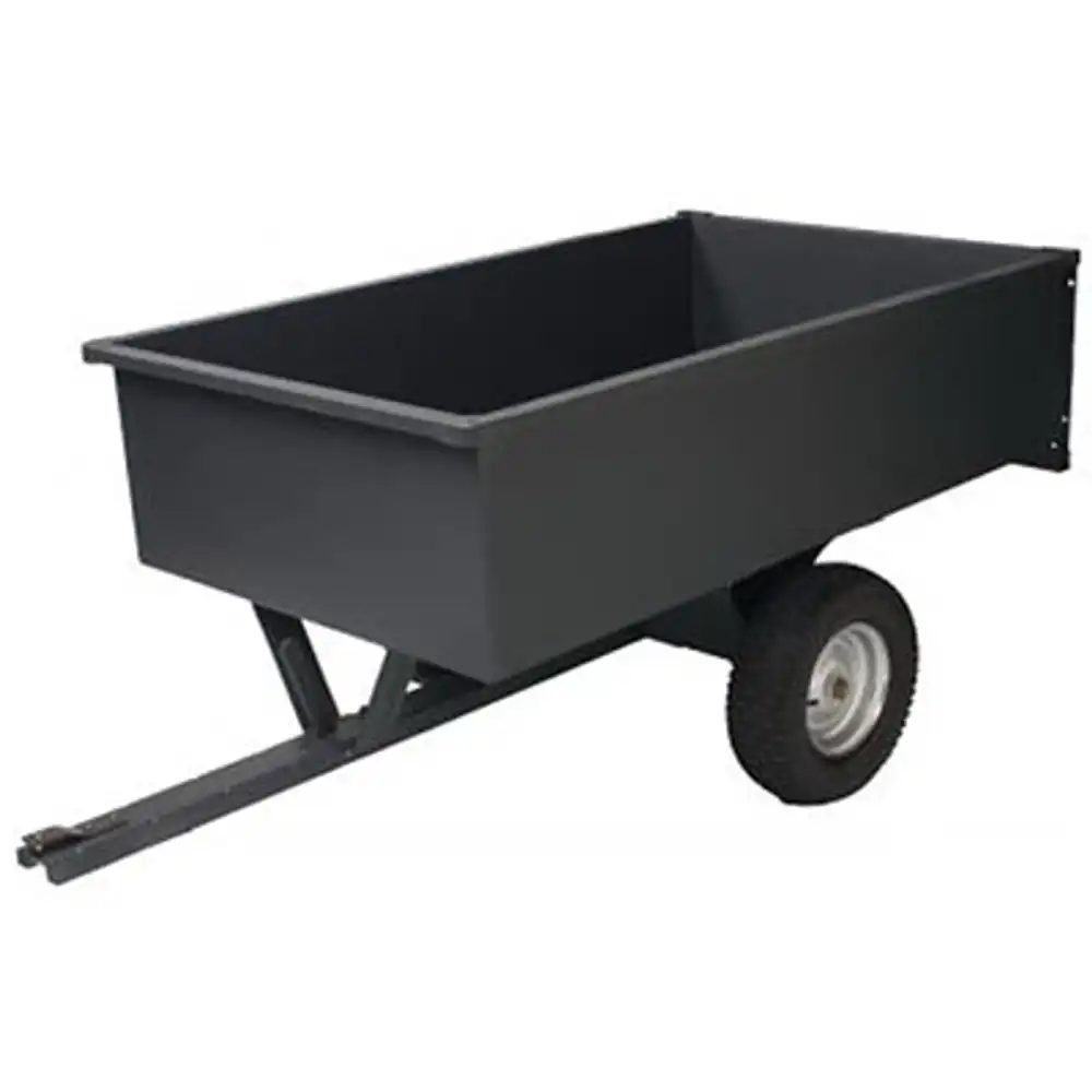 dump cart, steel, 17-cu. ft., 1500-lb. capacity