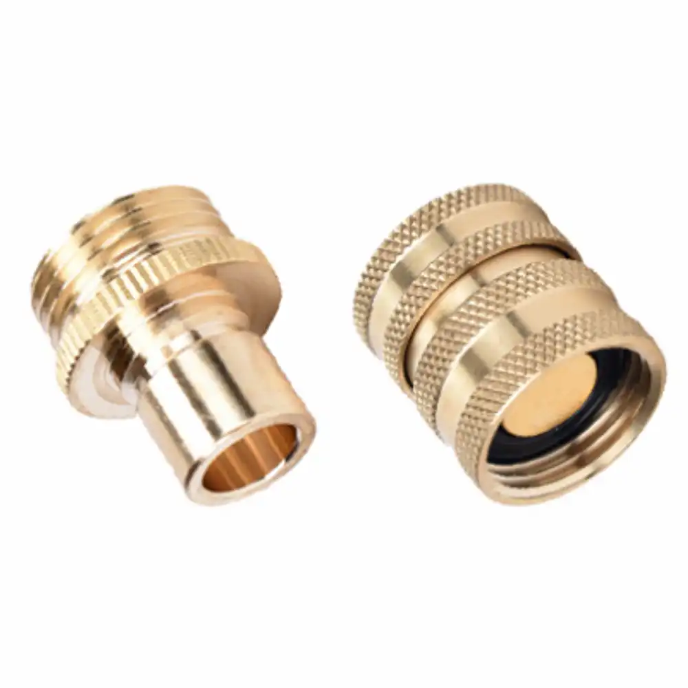 brass quick connector set