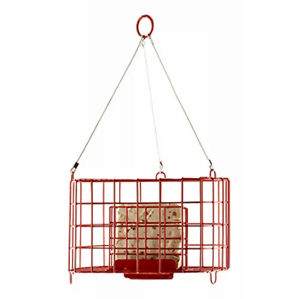 suet basket bird feeder, pop-out cage