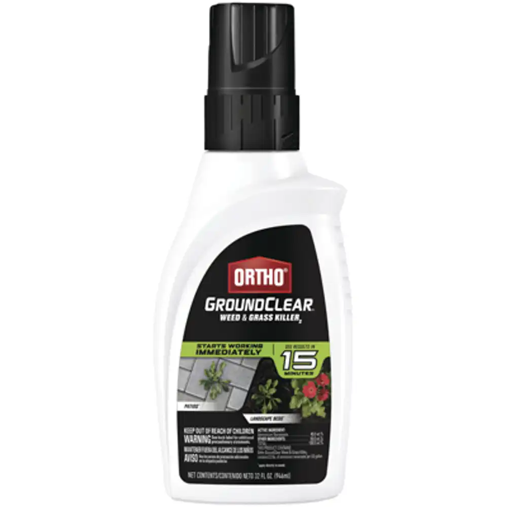 groundclear weed & grass killer, 32 oz. concentrate