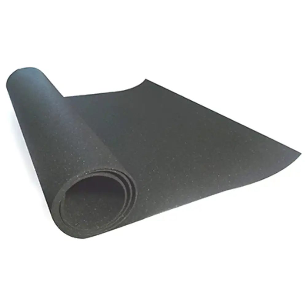 utility mat, heavy-duty, rolled rubber, 48 x 72 in.