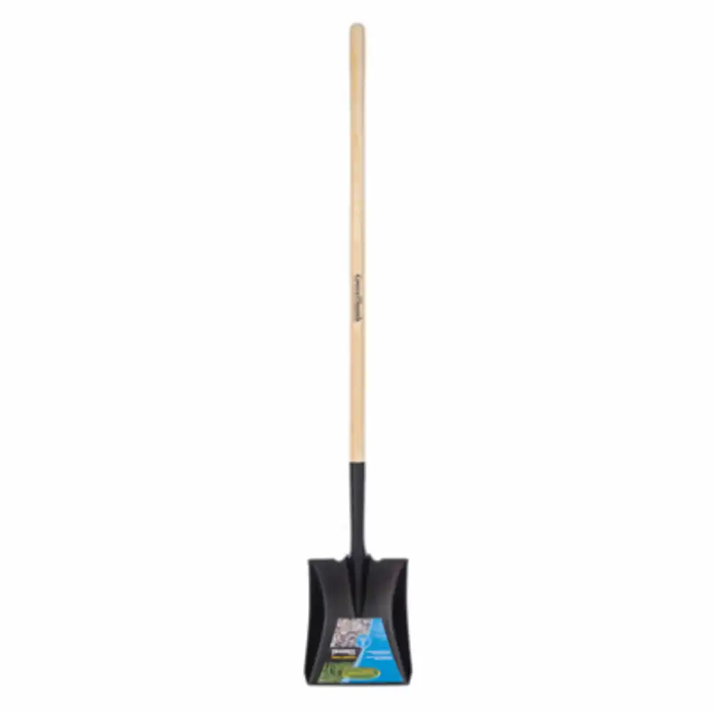 square-point dirt shovel, 44-in. handle