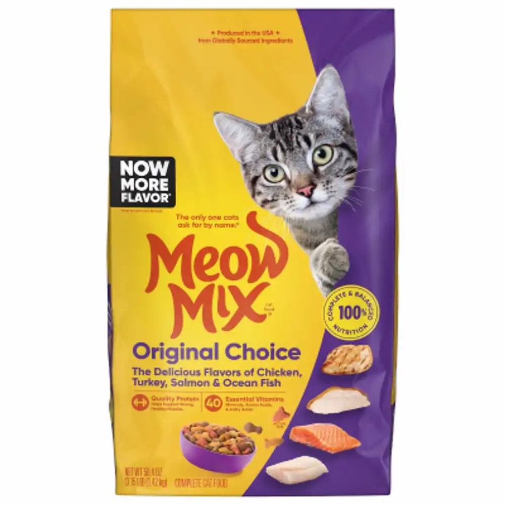 dry cat food, original, 3.5 lbs.