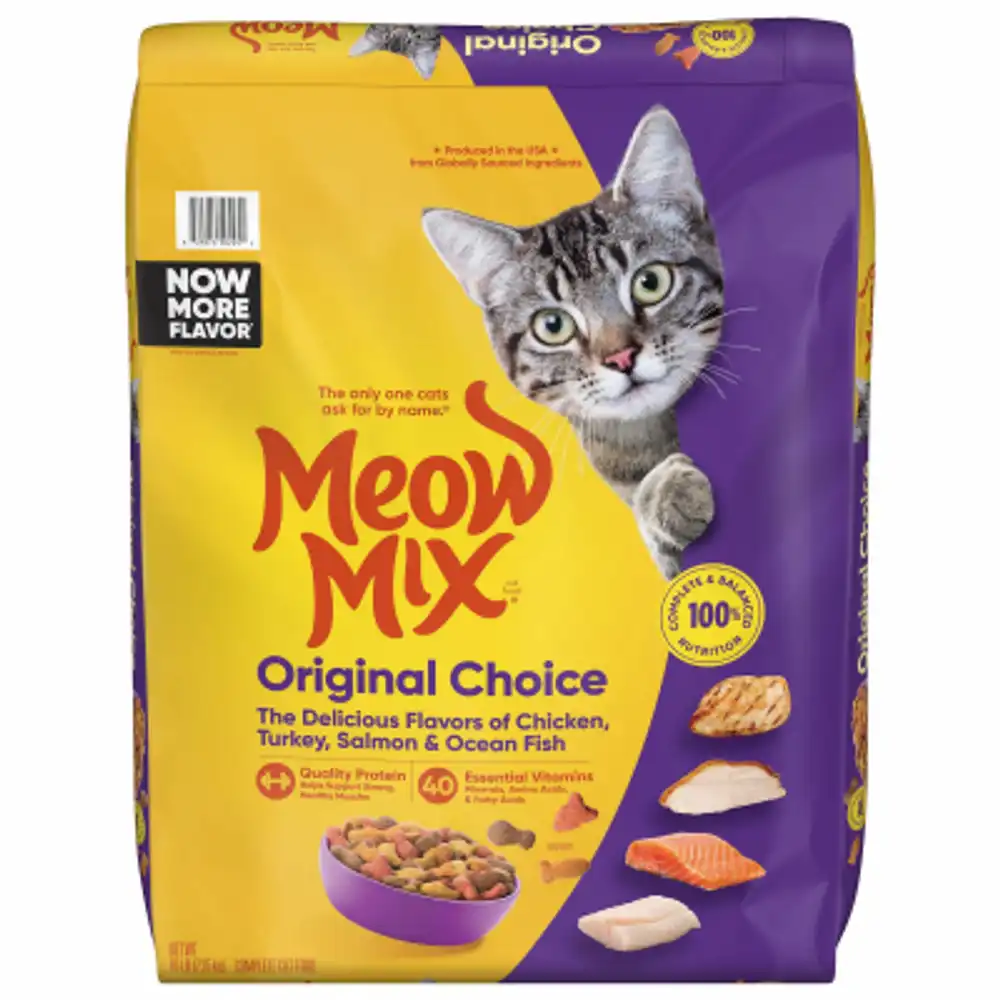 dry cat food, original, 16-lbs.
